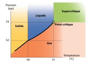 Huile de CBD extraite avec la méthode du CO2 supercritique